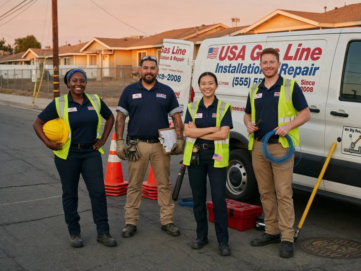 Gas Line Installation company in Pearsall, TX
